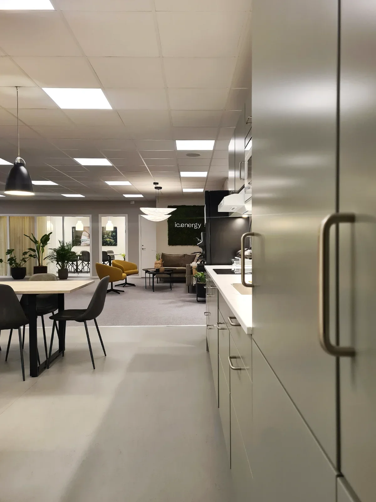 Ett projekt som Victorias interiör och arkitektur utförde för IC Energy