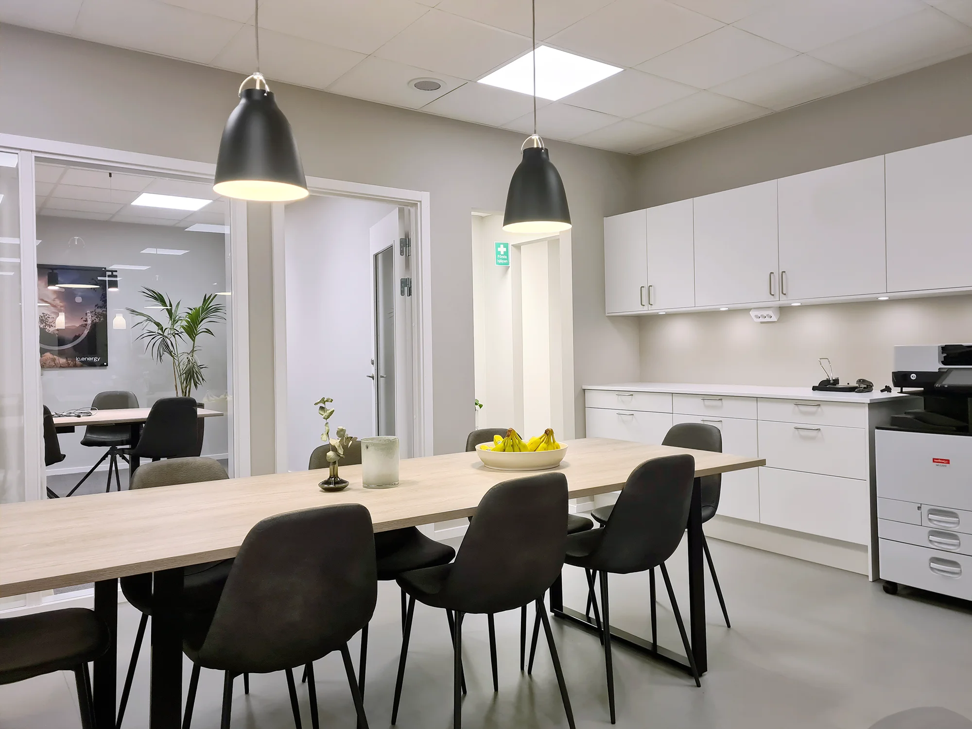 Ett projekt som Victorias interiör och arkitektur utförde för IC Energy