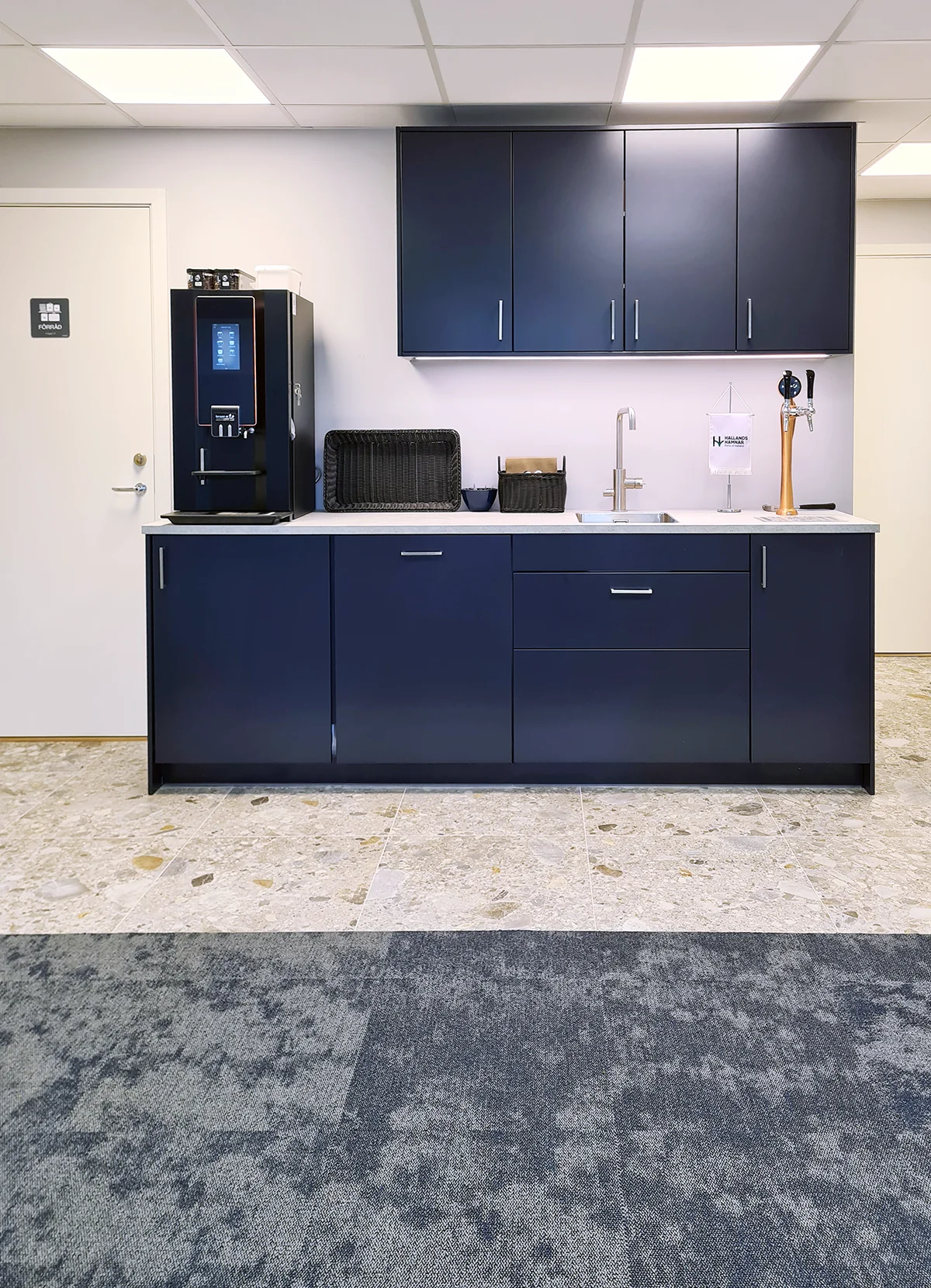 Ett projekt som Victorias interiör och arkitektur utförde för Hallands hamnar