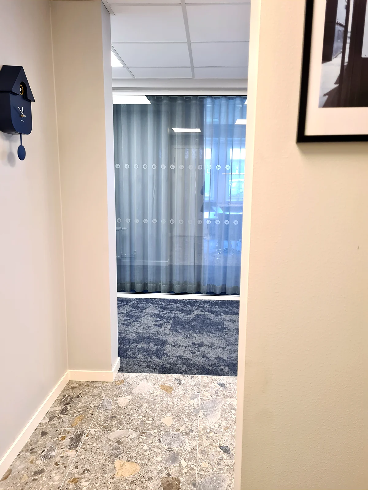 Ett projekt som Victorias interiör och arkitektur utförde för Hallands hamnar