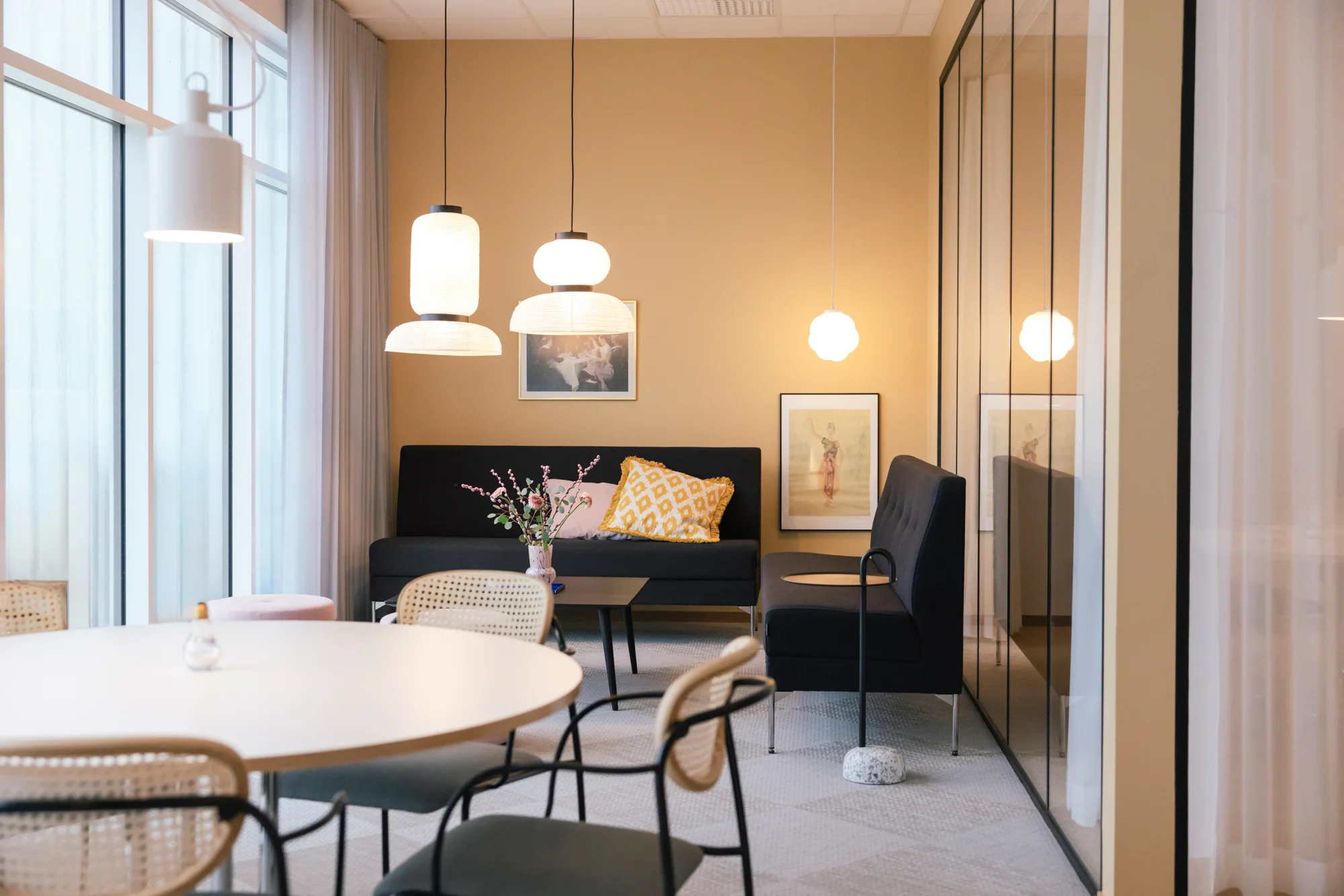 Ett projekt som Victorias interiör och arkitektur utförde för Varbergsortens Elkraft