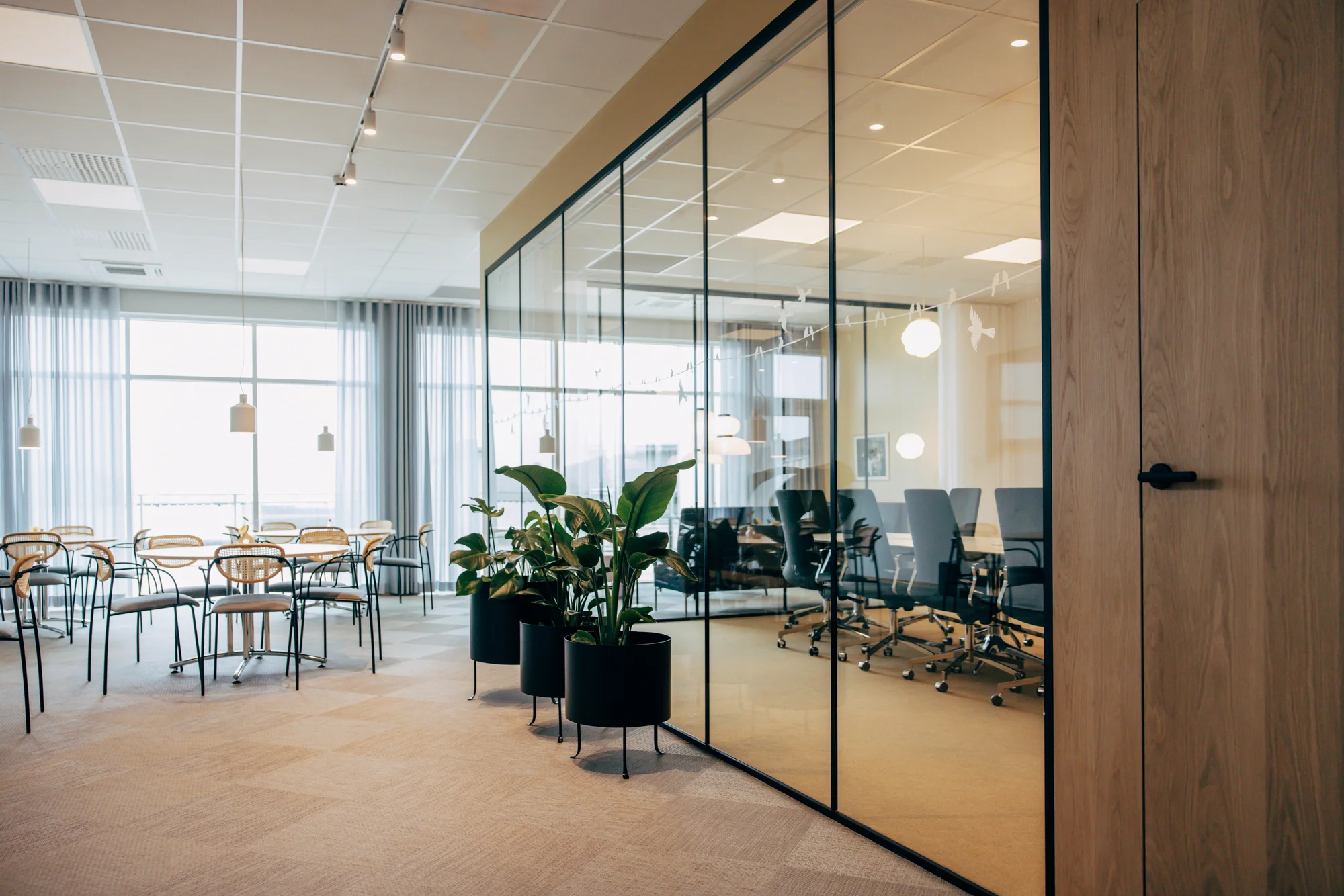 Ett projekt som Victorias interiör och arkitektur utförde för Varbergsortens Elkraft