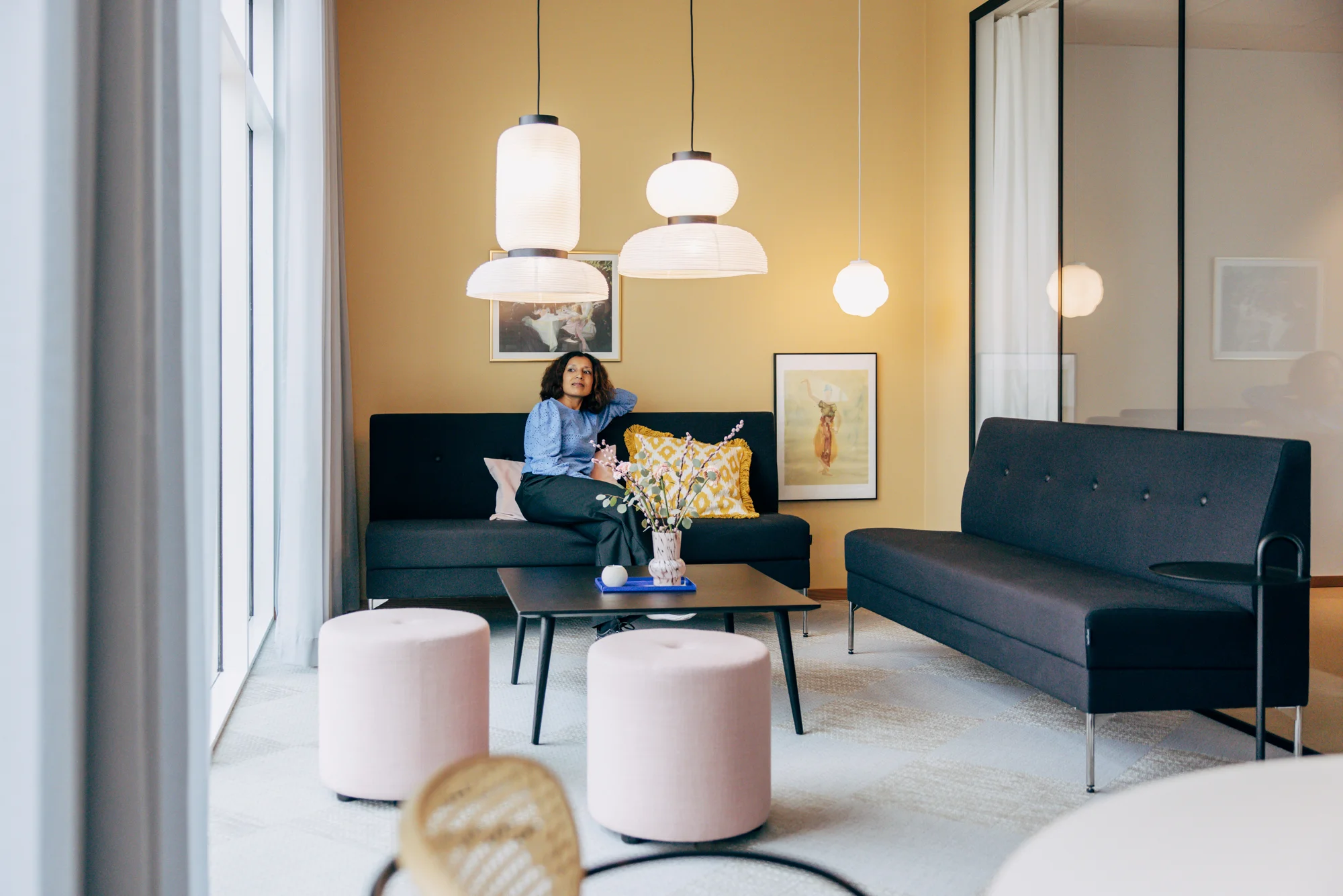 Ett projekt som Victorias interiör och arkitektur utförde för Varbergsortens Elkraft